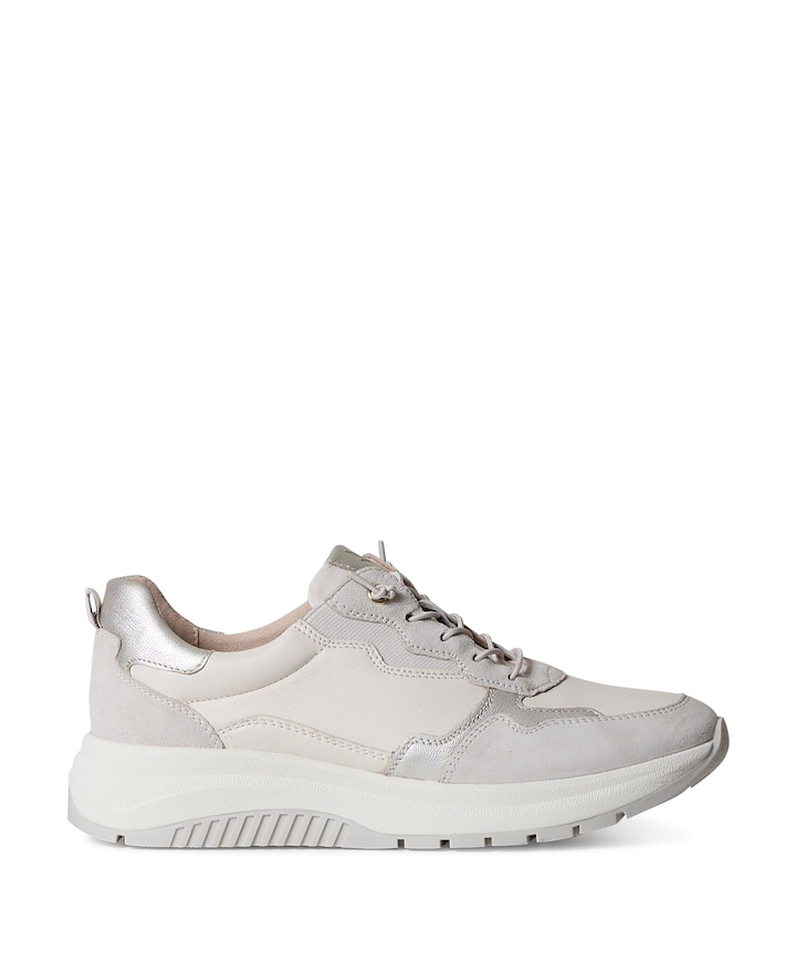 Women Lace-up dames sneakers grijs