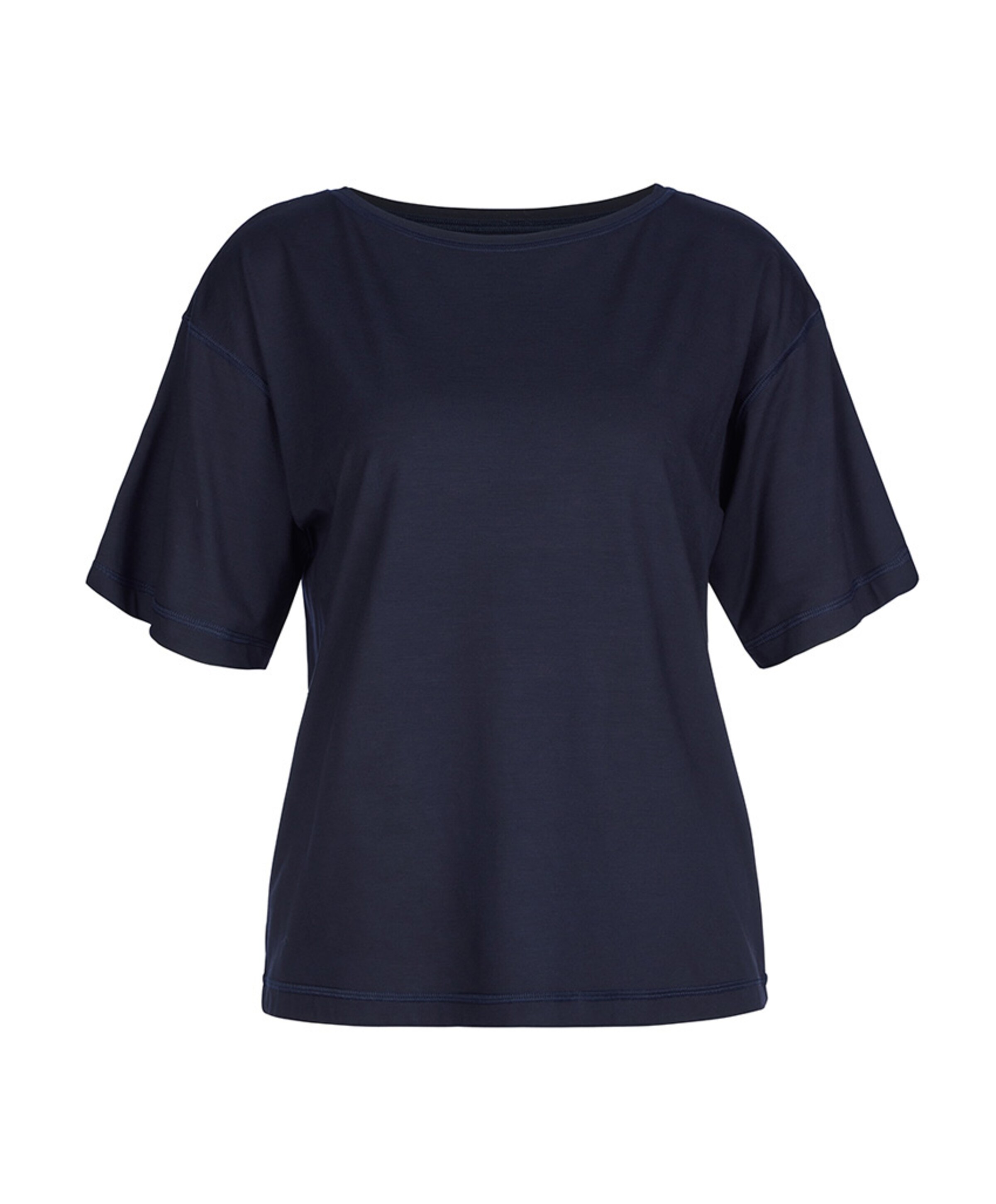 Dames pyjamatop blauw