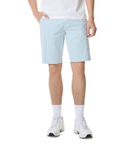 Shorts Chino Stretch heren korte broek blauw