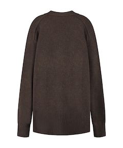 Dames vest bruin