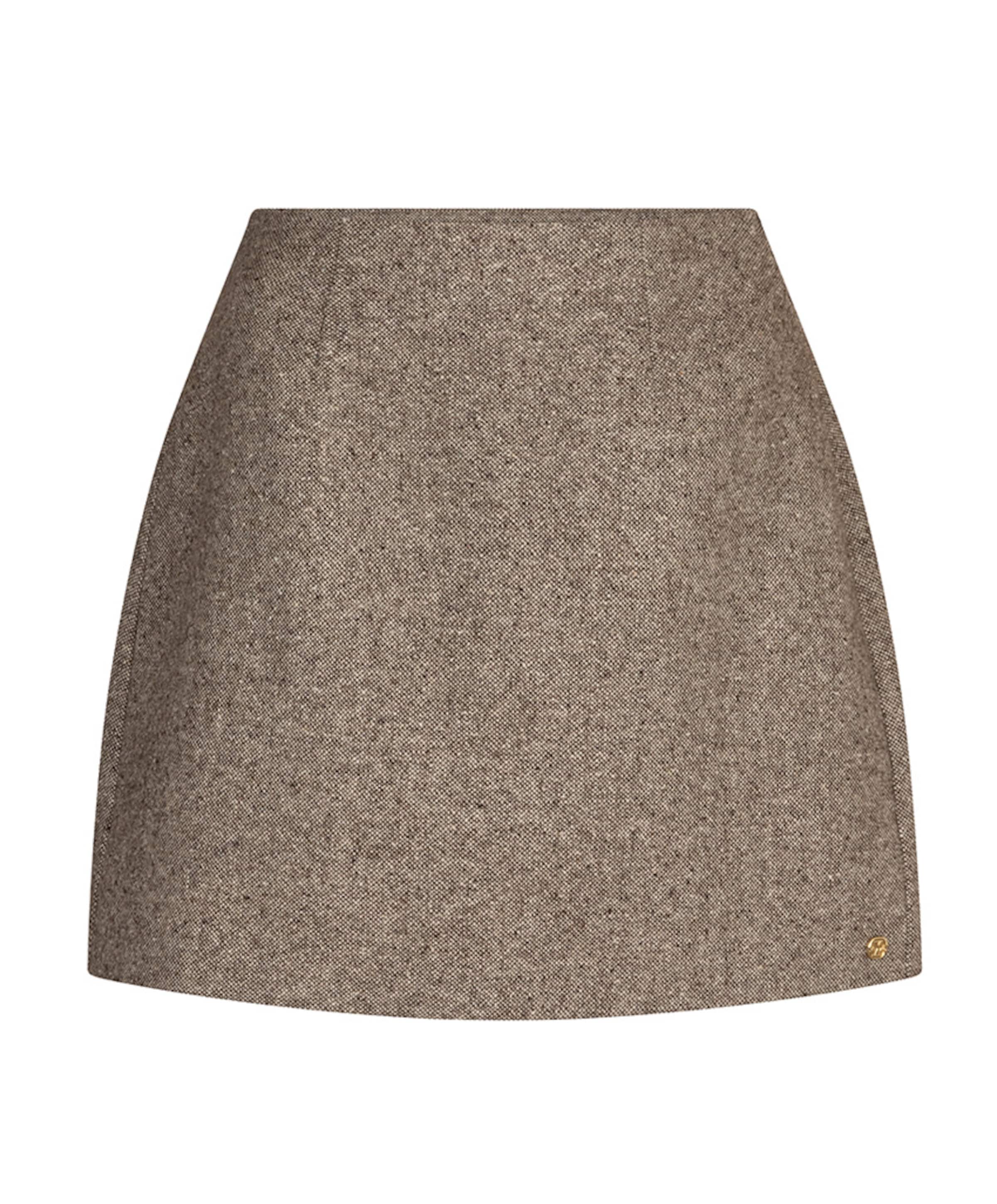Dames rok beige
