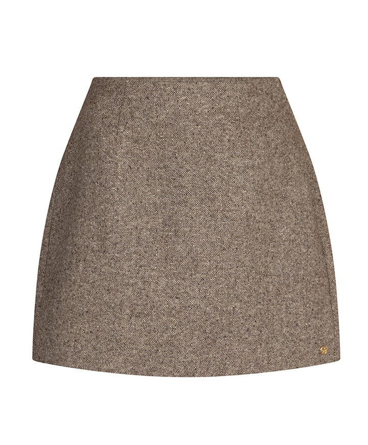 Dames rok beige