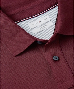 Heren polo bordeaux