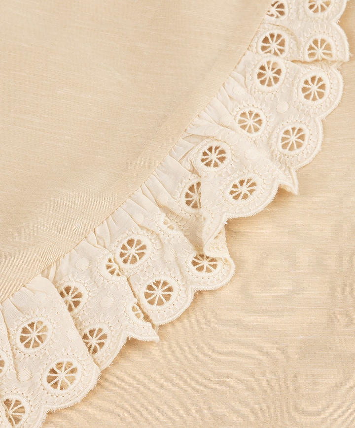 Dames rok beige