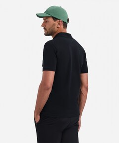 Heren polo zwart