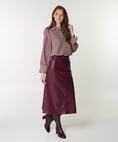 Dames rok bordeaux