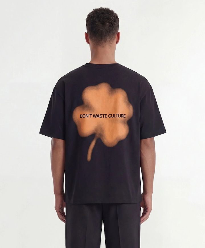 Heren T-shirt zwart