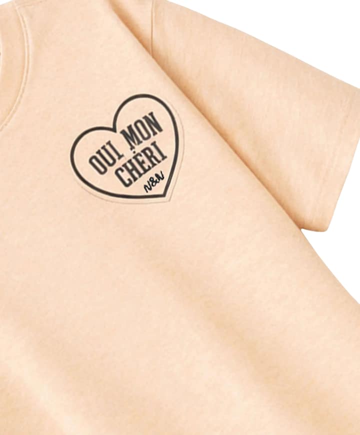 Meisjes T-shirt oranje