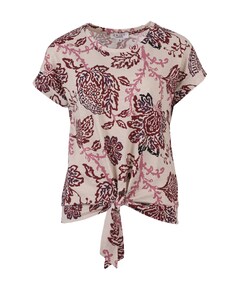 Dames T-shirt bordeaux