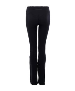 Seamless Contour Ribbed Flared tight zwart