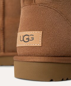 Classic mini II dames enkellaarzen bruin