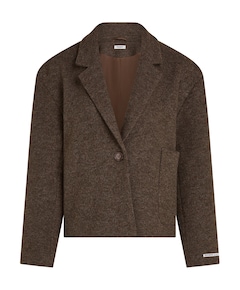 Dames blazer bruin