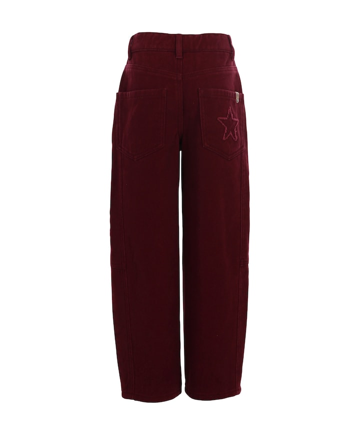 meisjes broek bordeaux