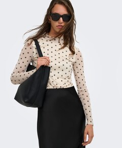 Dames top ecru