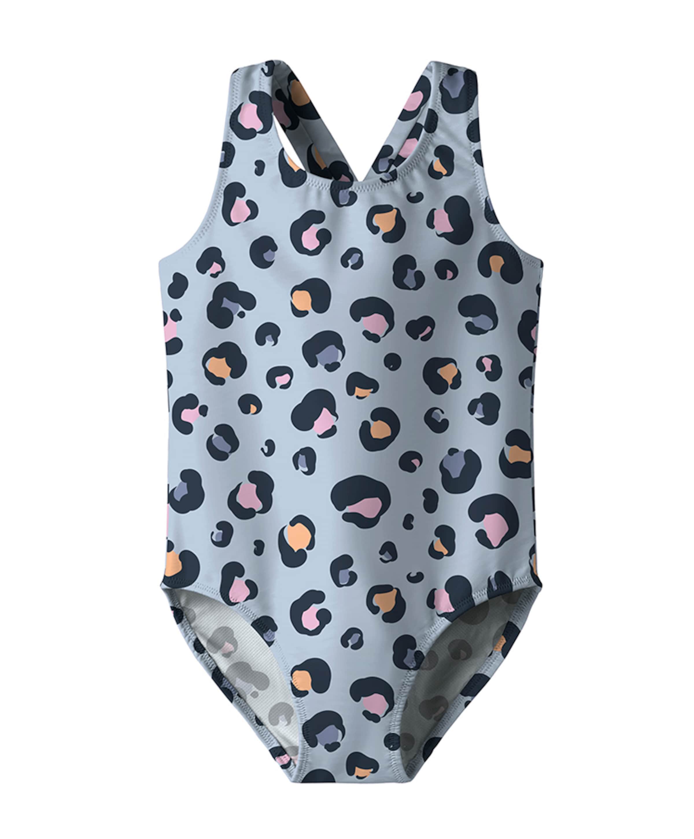 Meisjes badpak blauw