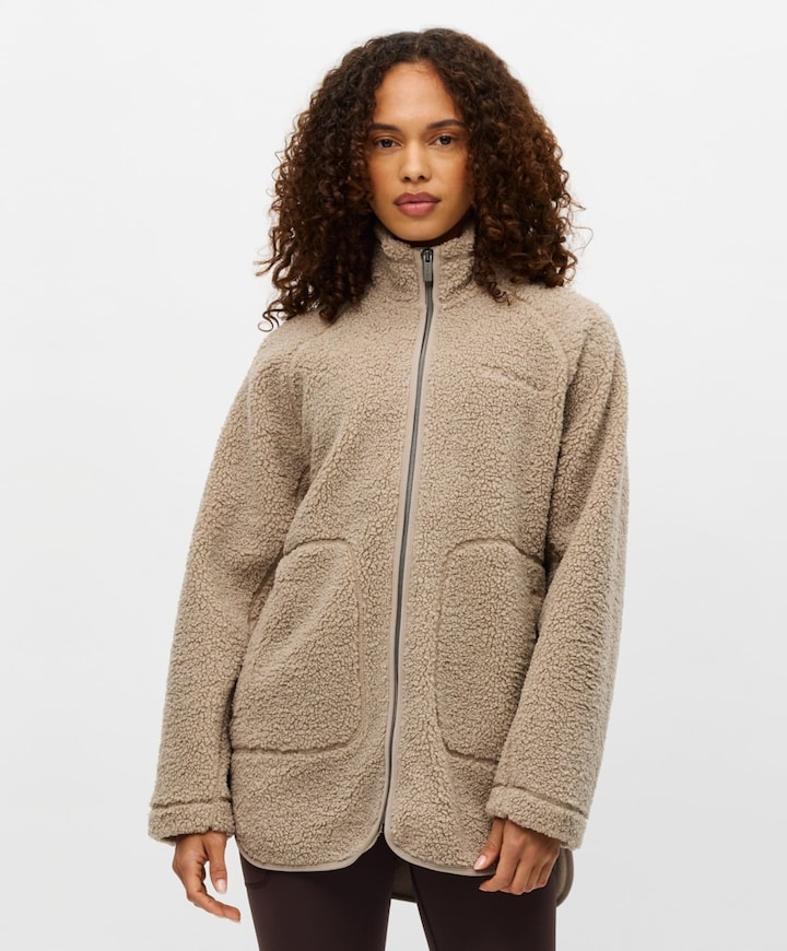 Dames vest beige