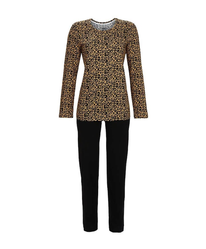 Dames pyjamaset beige