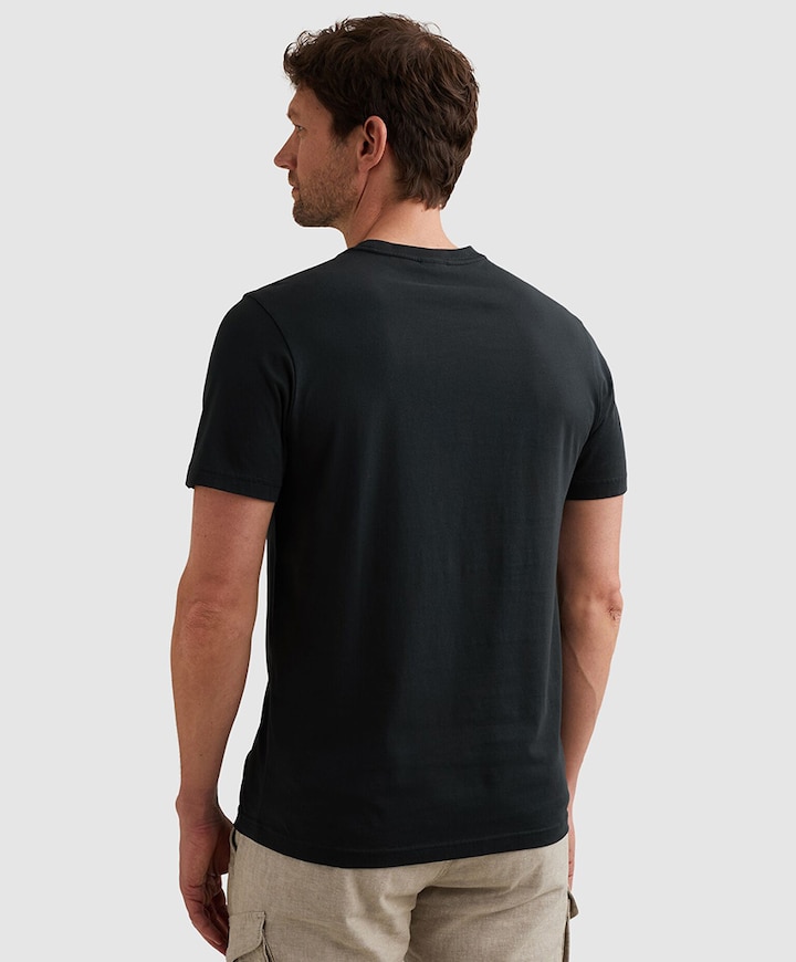 Heren T-shirt blauw