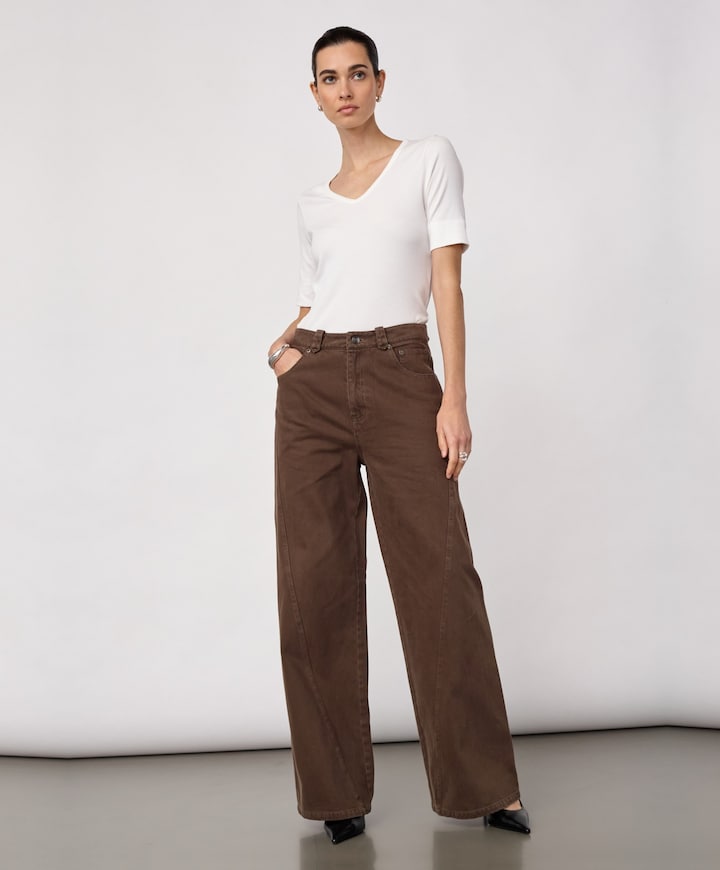 BeltonCC Jeans dames jeans bruin