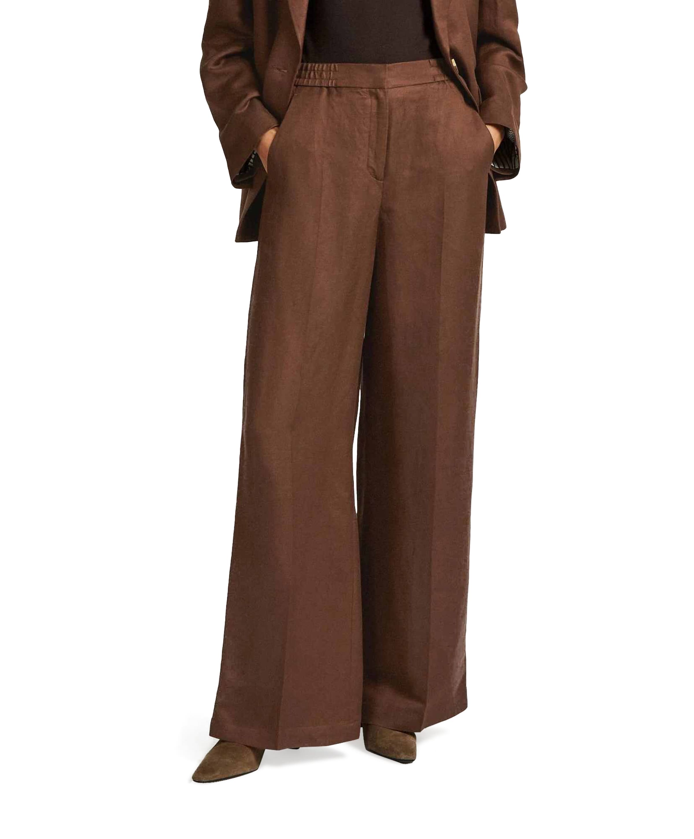 GIRONA dames broek bruin