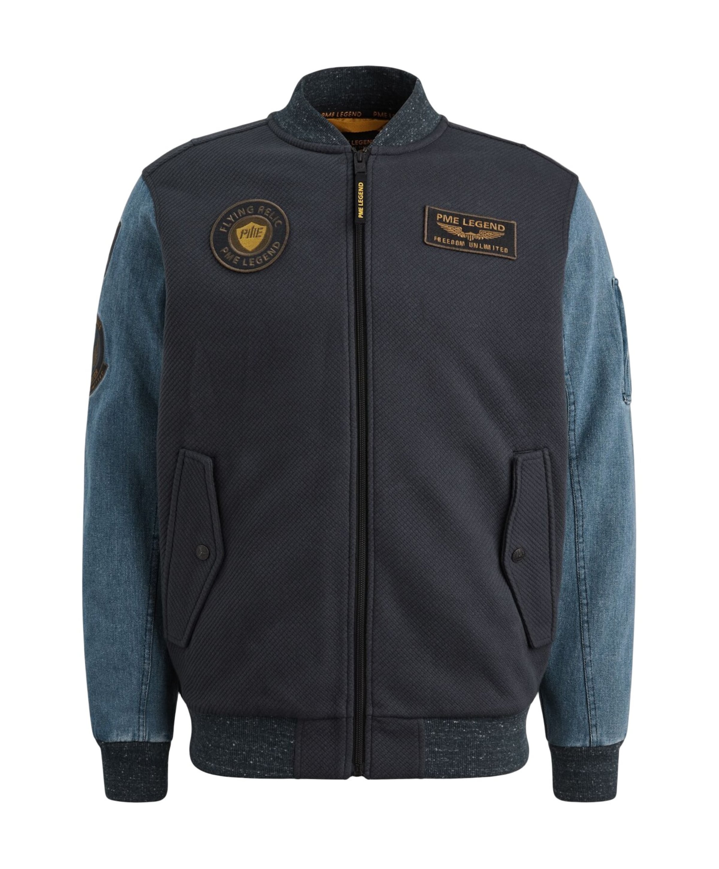 Heren jas blauw