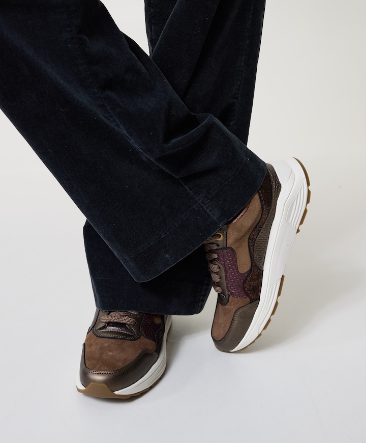 Golden Gate Lady dames sneakers bruin