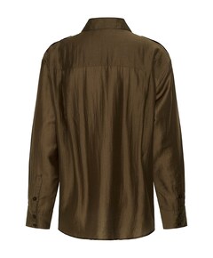 Dames blouse bruin