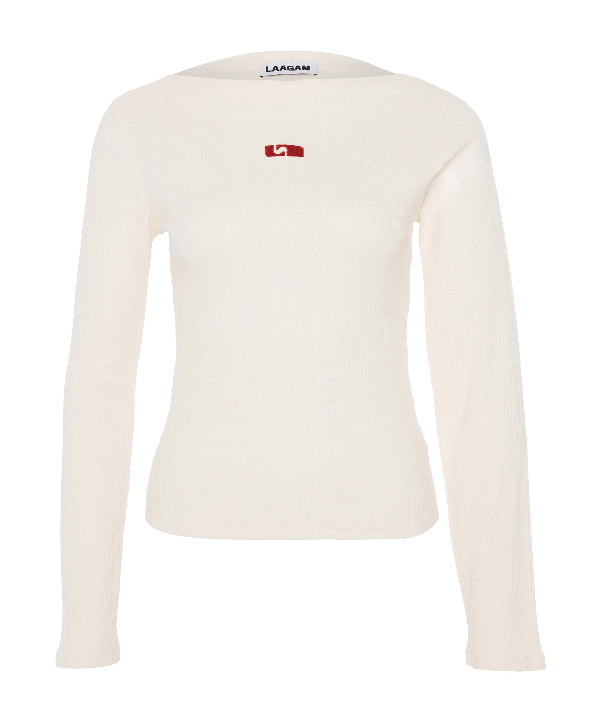 Dames longsleeve ecru