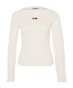 Dames longsleeve ecru