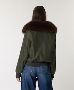 Dames jas groen