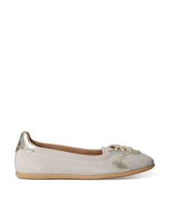 Temple dames ballerina's beige