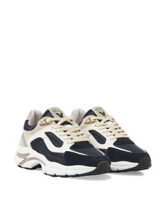 Vesper Macey dames sneakers blauw