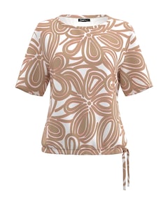 Dames T-shirt beige