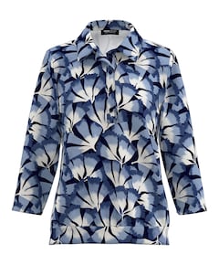 Dames polo blauw