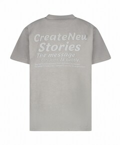 Jongens t-shirt grijs