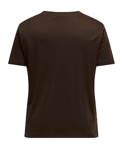 Dames T-shirt bruin
