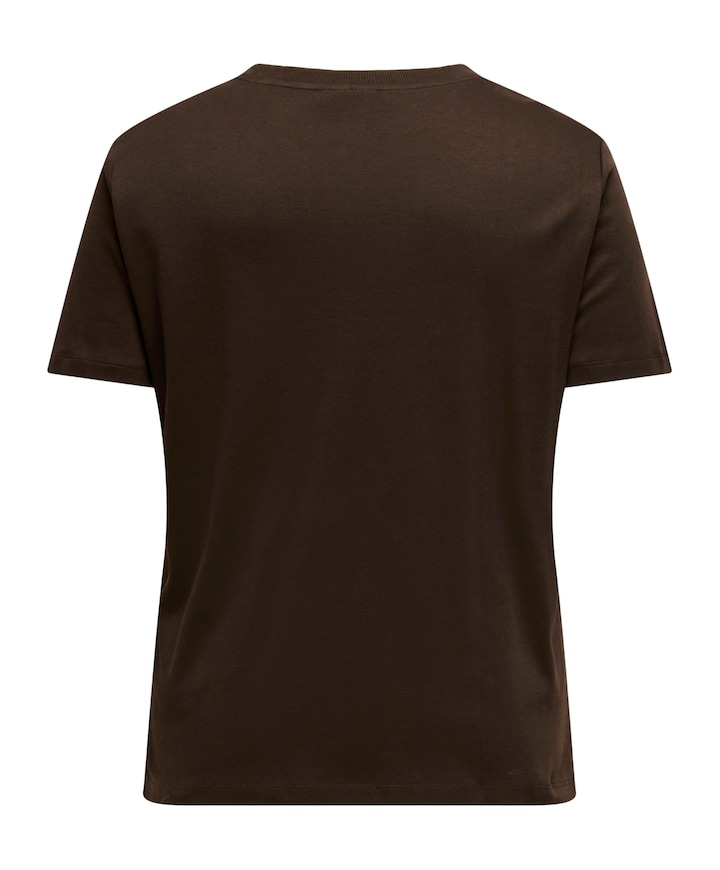 Dames T-shirt bruin