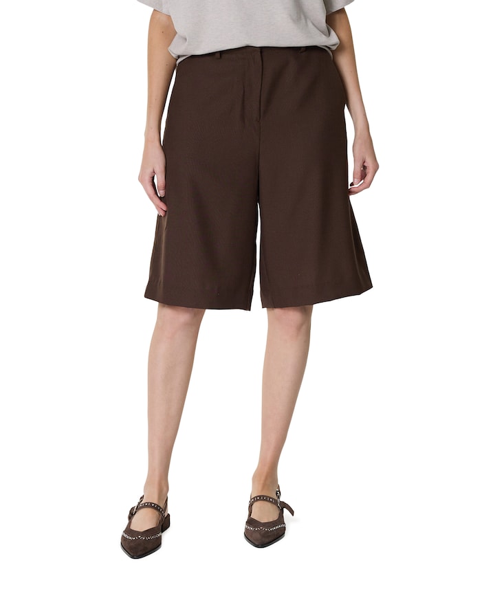 dames bermuda bruin