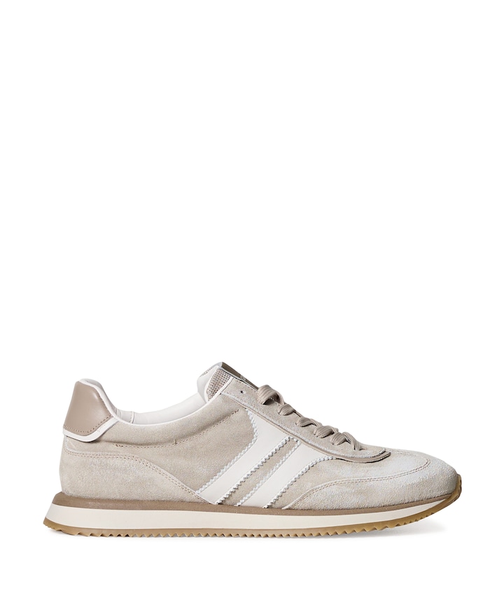 heren sneakers beige