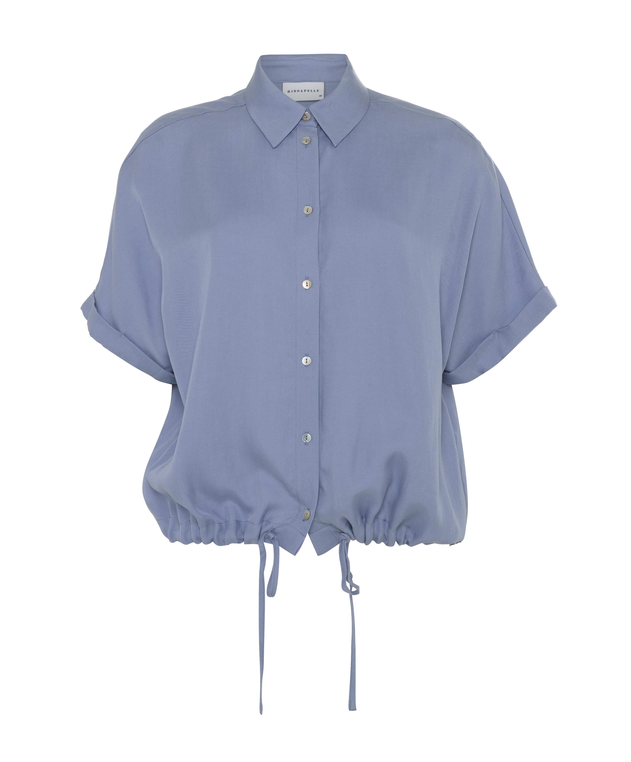 Dames blouse blauw