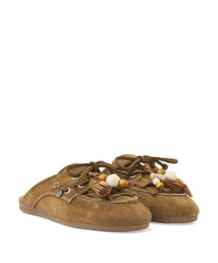 June Rhea dames clogs groen