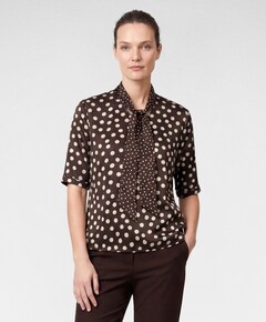 Dames T-shirt bruin