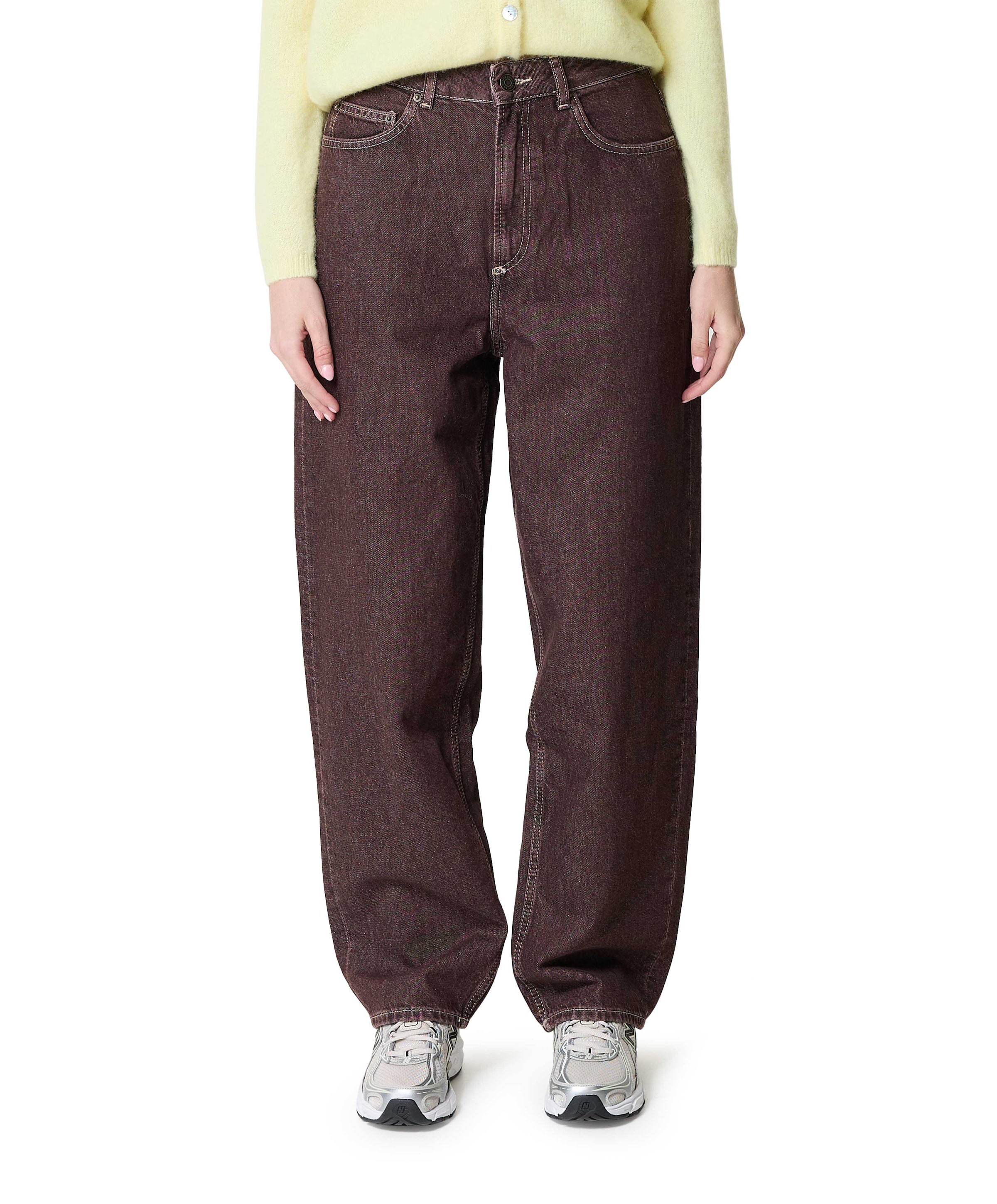 Oshow dames broek bruin