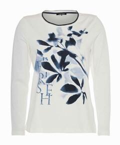 Dames longsleeve ecru