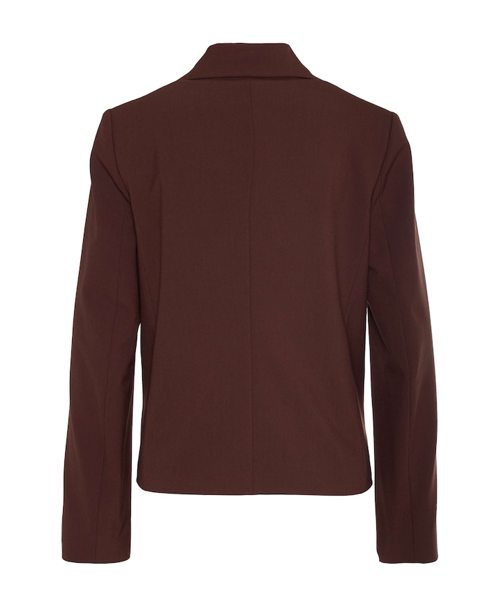 Dames blazer bruin