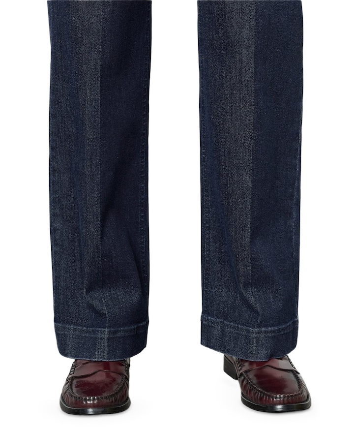 Jenny Wide dames jeans blauw
