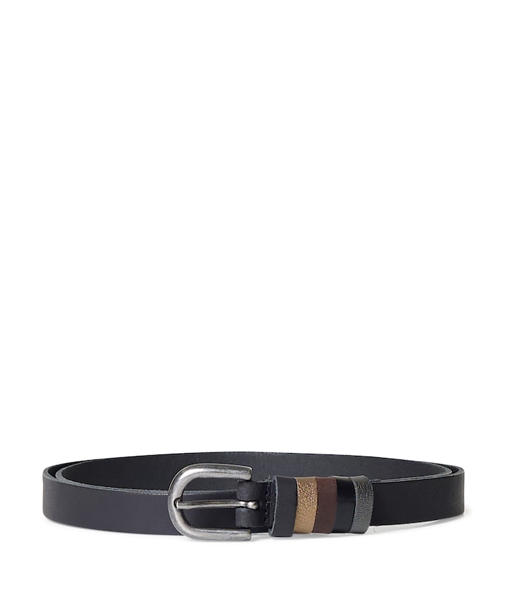 Dames riem zwart