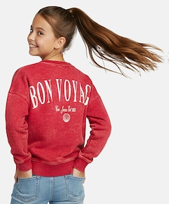 Meisjes sweater bordeaux