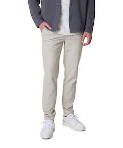 JOSHPL 189 BEIGE MICRO CHECK heren broek beige