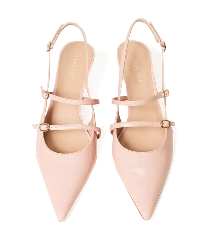 dames slingbacks roze